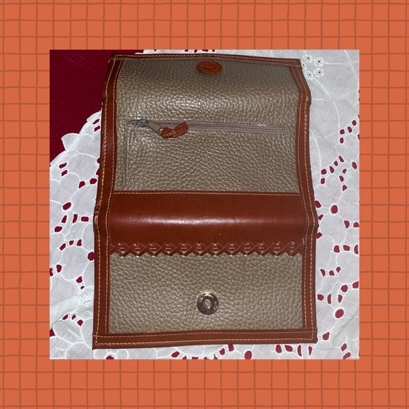 Dooney & Bourke Leather Tri-Fold Wallet - Picture 3 of 7